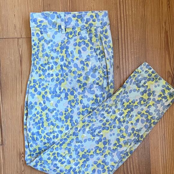 Gap Skinny pastel multicolor colorful pants SIZE 4 - Picture 4 of 4